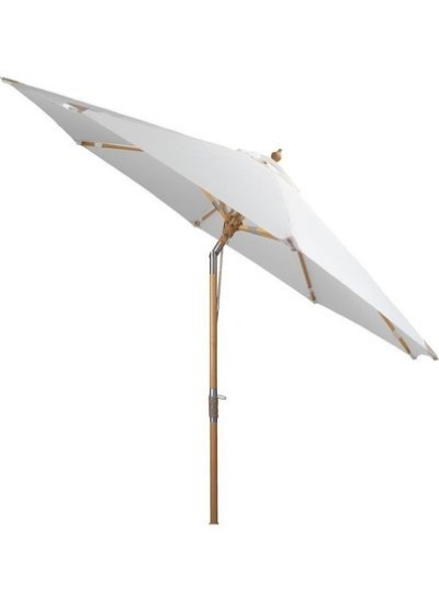 چتر بازاری آف سفید 300 سانتی متری