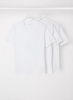 تی شرت معمولی (بسته 3 تایی) سفید