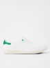 Ace Slip-On Shoes White/Kelly Green