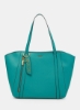 Logo Shopper Tote Blue