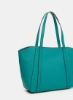 Logo Shopper Tote Blue