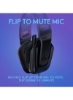 هدست گیمینگ سیمی G335 با میکروفون Flip to Mute، جک صوتی 3.5 میلی متری، ایرپدهای فوم حافظه دار، سبک وزن، سازگار با رایانه شخصی، پلی استیشن، ایکس باکس