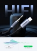 آداپتور هدفون DAC کابل USB C به کابل 3.5 میلی متری آداپتور صوتی جک نر 1M آداپتور استریو تله کابین سازگار با iPad Pro 2021 Air 4 Samsung S21 Ultra S20 Note20 مشکی