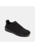 Men's Textured Sports Trainers Shoes Black