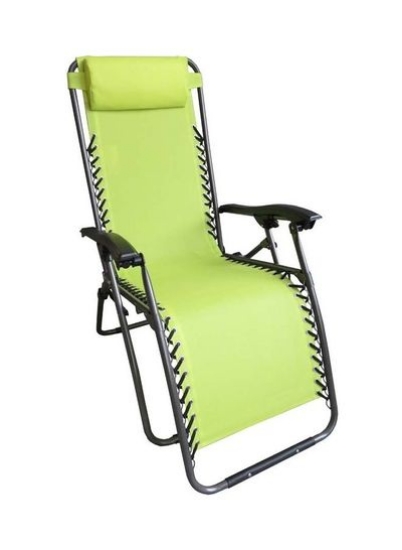 صندلی تکیه گاه آنجلینا سبز/مشکی 94x64x112 سانتی متر