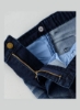 شلوار جین راحتی بافته شده آبی متوسط