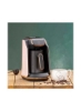 قهوه ساز ترک، ظرفیت 4 فنجان، مواد پلاستیکی با صفحه حرارتی استیل ضد زنگ | سیستم جلوگیری از سرریز | سیستم هشدار صوتی | خاموش شدن خودکار 400 کیلووات GCM41517 مشکی/طلایی