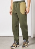 کوک کنتراست جیبی Joggers Olive