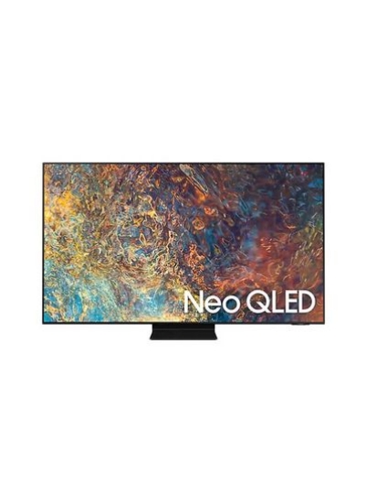 SAMSUNG کلاس 65 اینچی Neo QLED سری QN90A - تلویزیون هوشمند 4K UHD کوانتومی HDR 32x با گیرنده داخلی الکسا (مدل 2021) QA65QN90AAUXUM خاکستری