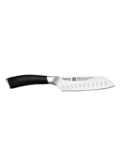 چاقوی سانتوکو مشکی/نقره ای 5 اینچی