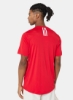 تی شرت اکتیو لباس باریک سه پشت راه راه قرمز