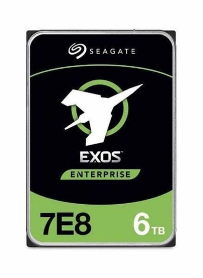 Exos 7E8 Enterprise 6TB 7200RPM 256MB 512N SATA 6Gb/s 3.5 Internal Hard Disk - ST6000NM002A 6TB