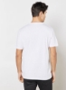تی شرت سفید لوگوی لرزان