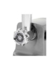چرخ گوشت گیربکس برقی آلومینیومی - 3 صفحه برش فلزی استیل ضد زنگ لوازم جانبی چرخ دنده های فلزی تیغه فولادی ضد زنگ GMG42506 نقره ای/مشکی