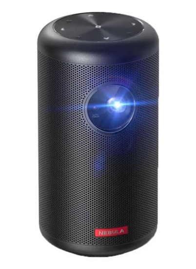 پروژکتور قابل حمل HD Capsule II Smart Mini 720p با Wi-Fi DLP 8W Speaker D2421 Black