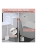سیستم تمیز کردن توالت فرنگی 5 تکه خاکستری تیره 13.5x4.5x36 سانتی متر