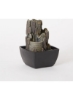 Aurel Mini Stump Fountain Gray 18 x 13cm