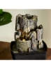 Aurel Mini Stump Fountain Gray 18 x 13cm