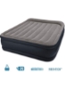 Dura Beam Plus Series Deluxe Pillow Ret Raised Airbed Size Queen PVC Black/Grey 152 x 203 x 42cm