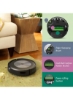 روبات جاروبرقی متصل به وای فای Roomba J7 – موانعی مانند ضایعات و طناب حیوانات خانگی را شناسایی و از آن جلوگیری می کند، نقشه برداری هوشمند، با الکسا کار می کند، ایده آل برای موهای حیوانات خانگی، گرافیت 0.4 میلی لیتر 600 W J715840 مشکی