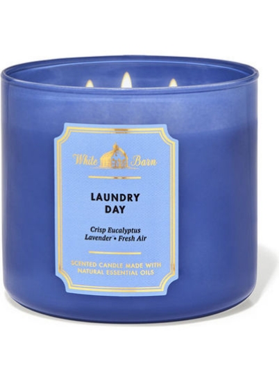 Laundry Day 3-Wick Candle 411 گرم