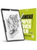 فیلم سخت لمسی کاغذ برای محافظ صفحه نمایش iPad Air 4 10.9 اینچی/ iPad Pro 11 اینچی نسل چهارم/سوم ضد اثرانگشت محافظ سایش نوک قلم PET مات[2 در هر بسته] شفاف