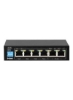 سوئیچ Poe Dgs-F1006P-E 4Port Gigabit + 2Port Gigabit Uplink Unmanaged Desktop Black