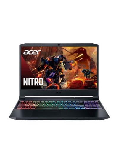 نوت بوک بازی Nitro 5 AN515 با صفحه نمایش 15.6 اینچی FHD، پردازنده Core i7-11800H / 24 گیگابایت رم / 1 ترابایت SSD / 8 گیگابایت گرافیک NVIDIA GeForce RTX 3070 / Win 11 Home / آخرین WiFi-6 / انگلیسی/عربی Shale