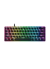 صفحه‌کلید بازی Huntsman Mini 60% - سوئیچ‌های اپتیکال آنالوگ، کلید‌های Doubleshot PBT، Chroma RGB، حافظه داخلی، ضریب فرم 60 درصد قابل حمل، کابل Type-C قابل جدا شدن - مشکی کلاسیک