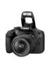 بدنه دوربین SLR دیجیتال EOS 2000D مشکی + کیت 18-55 میلی‌متری DCIII + لنز 1.8 STM EF 50 میلی‌متری