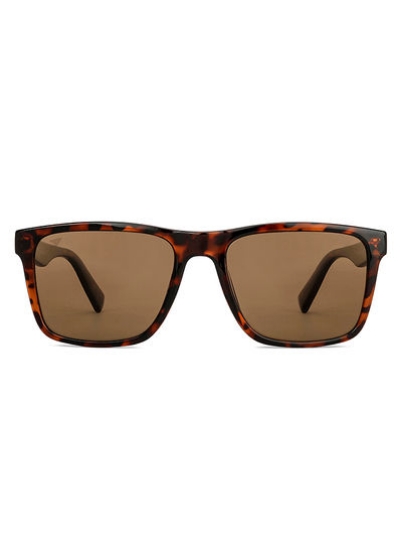 عینک آفتابی VC S13973 - 56 میلی‌متری - قهوه‌ای - فریم کامل میراژ، عینک آفتابی پلاریزه و ضد اشعه UV