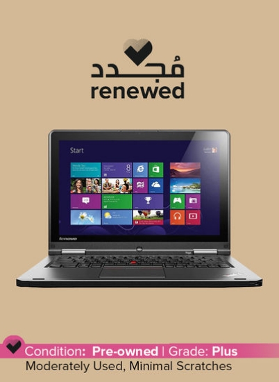 تمدید شد - لپ تاپ Thinkpad Yoga 12 20DKS0GF00 با صفحه نمایش لمسی 12.5 اینچی، پردازنده Core i5 اینتل / نسل پنجم رم / 8 گیگابایت رم / 500 گیگابایت HDD / 1 گیگابایت گرافیک Intel HD، 5500 سیاه انگلیسی سیاه