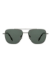 عینک آفتابی JJ S13145 - 56 میلی‌متری - رنگ خاکستری - فریم مربعی با فریم کامل لبه‌دار JJ Tints