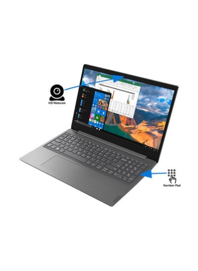 جدیدترین لپ تاپ باریک Ideapad 315IIL صفحه نمایش 15.6 اینچی FHD، پردازنده Core i5-10210U/12 گیگابایت رم/1 ترابایت هارد دیسک + 256 گیگابایت SSD/گرافیک Intel Iris Plus/ویندوز 11 آبی انگلیسی