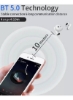 هدفون لمسی هوشمند بی سیم Mini Earbuds Pro 5s Bluetooth V5.0 با جعبه شارژ سفید