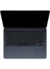 MacBook Air 13.6 اینچی: تراشه M2 با پردازنده 8 هسته ای و پردازنده گرافیکی 10 هسته ای، 512 گیگابایت SSD / گرافیک Intel UHD English Midnight