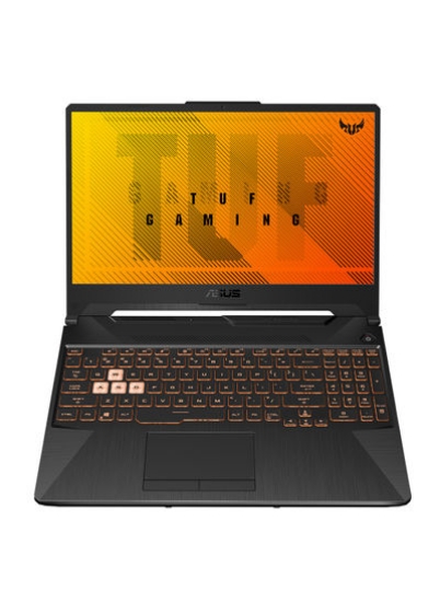 لپ تاپ TUF Gaming F15 با صفحه نمایش 15.6 اینچی FHD ضد تابش، پردازنده Core i5-10300H / 8 گیگابایت رم / 512 گیگابایت SSD / 4 گیگابایت گرافیک NVIDIA GeForce GTX 1650 / ویندوز 11 / انگلیسی/عربی مشکی