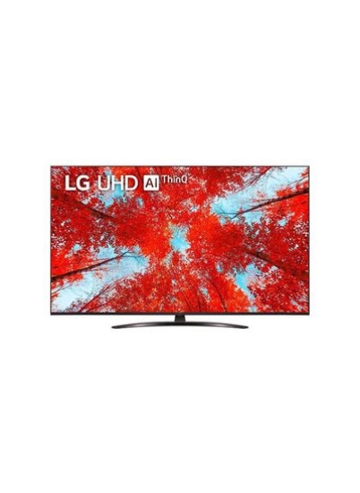 تلویزیون 55 اینچی UHD 4K سری Q9100، طراحی صفحه نمایش سینما 4K Active HDR WebOS Smart AI ThinQ (2022) 55UQ91006LC مشکی