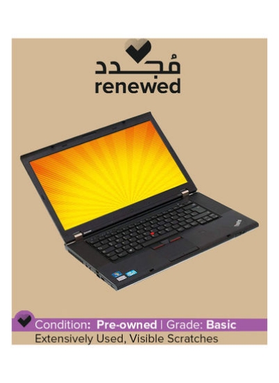 تمدید شد - لپ تاپ Thinkpad T530 (2013) با صفحه نمایش 15.6 اینچی، پردازنده Core i5 اینتل/نسل سوم/رم 4 گیگابایت/256 گیگابایت SSD/گرافیک Intel HD سیاه مشکی انگلیسی مشکی