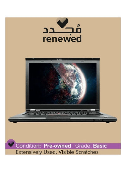 تمدید شده - لپ تاپ Thinkpad T430S (2013) با صفحه نمایش 14 اینچی، پردازنده Core i7 اینتل / نسل سوم / رم 4 گیگابایت / SSD 128 / گرافیک Intel HD سیاه مشکی انگلیسی