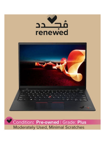 تمدید شده - لپ تاپ Thinkpad x1 Carbon Touch (2012) با صفحه نمایش 14 اینچی، پردازنده Core i7 اینتل / نسل سوم / رم 8 گیگابایت / SSD 256 / Intel HD Graphics مشکی انگلیسی مشکی