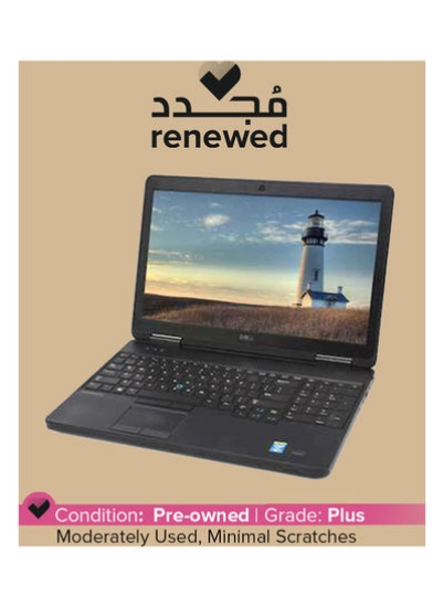 تمدید شد - لپ تاپ Latitude E5540 (2014) با صفحه نمایش 15.6 اینچی، پردازنده Core i3 اینتل، نسل چهارم / رم 8 گیگابایتی / SSD 128 گیگابایتی / Intel HD Graphics مشکی انگلیسی مشکی