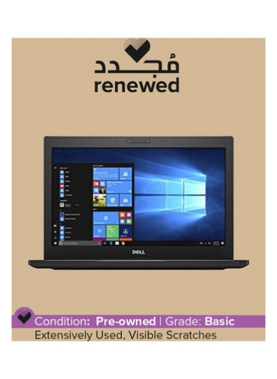تمدید شد - لپ‌تاپ Latitude 7280 (2017) با صفحه نمایش 12.5 اینچی، پردازنده Core i5 اینتل / نسل هفتم / 4 گیگابایت رم / 256 گیگابایت SSD / Intel HD Graphics مشکی انگلیسی مشکی