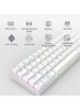 RK61 Dual - حالت بلوتوث/Wired Hot Swapable RGB Mechanical Gaming Keyboard Switch قرمز رنگ