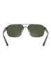 عینک آفتابی مستطیلی مردانه RB3663 002/31 60 - اندازه لنز: 60 میلی متر - مشکی