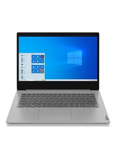 لپ تاپ Ideapad 3 با صفحه نمایش 14 اینچی، پردازنده Core i5-1035G1/1 ترابایت هارد دیسک +256 گیگابایت SSD/8 گیگابایت رم 2666 مگاهرتز DDR4/WIN11/گرافیک Intel UHD با کیف انگلیسی/عربی خاکستری