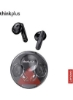 Thinkplus LP10 Wireless Bluetooth 5.2 Earbuds TWS Noise Cancelling Touch Control هدفون بازی با تأخیر کم با پشتیبانی از میکروفون تماس ویدیویی IOS Android Universal Black