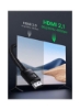 8K HDMI 2.1 کابل 2M Ultra HD پرسرعت 48 گیگابیت بر ثانیه 8K@60Hz سیم بافته شده eARC Dynamic HDR Dolby Vision برای MacBook Pro PS5 سوئیچ تلویزیون Xbox UHD TV پروژکتور بلوری مشکی