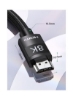 کابل HDMI 1M 2.1 Ultra HD پرسرعت 48 گیگابیت بر ثانیه سیم بافته شده eARC Dynamic HDR Dolby Vision برای MacBook Pro PS5 تلویزیون سوئیچ Xbox Roku TV Blu-ray تلویزیون پروژکتور مشکی