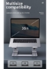 پایه لپ تاپ آلومینیومی برای لپ تاپ نوت بوک Huawei Xiaomi Samsung Lenovo HP MacBook
